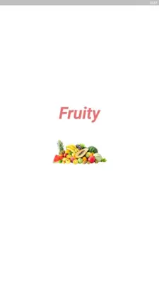 Fruity android App screenshot 1